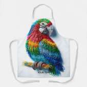 Fantasy Schattige Papier Clips Vogel Schort (Voorkant)