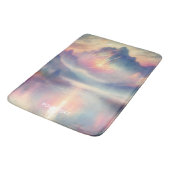 Fantasy Schattige Pastel Pearl Waterverf Badmat (Gekanteld)