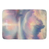 Fantasy Schattige Pastel Pearl Waterverf Badmat (Voorkant)