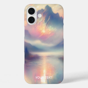 Fantasy Schattige Pastel Pearl Waterverf iPhone 16 Plus Hoesje