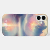 Fantasy Schattige Pastel Pearl Waterverf Case-Mate iPhone Case (Achterkant (horizontaal))