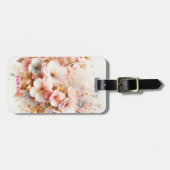 Fantasy Schattige Pastel Roze Sakura Bagagelabel (Voorkant horizontaal)