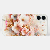 Fantasy Schattige Pastel Roze Sakura Case-Mate iPhone Case (Achterkant (horizontaal))