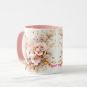 Fantasy Schattige Pastel Roze Sakura Mok (Voorkant links)