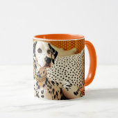 Fantasy Schattige Polka Dog Dot Mok (Voorkant rechts)
