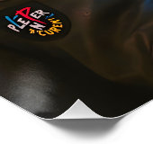Fantasy Schattige Possum Leather Jacket Perfect Poster (Hoek)