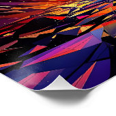 Fantasy Schattige Prism Phoenix Rising Perfect Poster (Hoek)