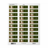 Fantasy Schattige Rock Papier Schaar Etiket (Full Sheet)