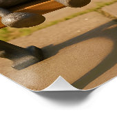 Fantasy Schattige Rock Papier Schaar Perfect Poster (Hoek)