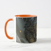 Fantasy Schattige Rocks Angry Cat Mok (Links)