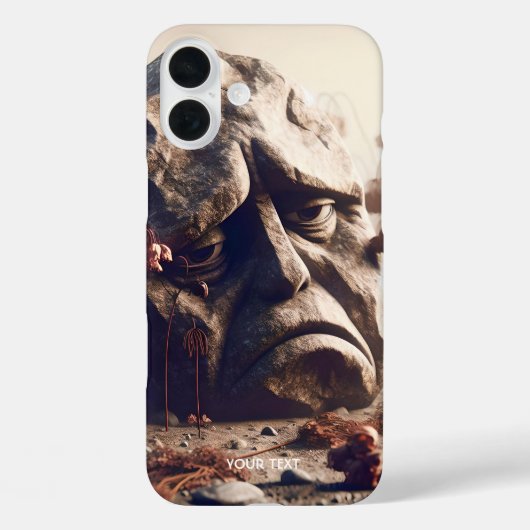 Fantasy Schattige Sad Granite Rock Case-Mate iPhone Case (Achterkant)