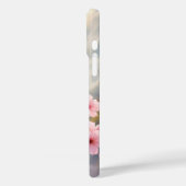 Fantasy Schattige Sakura Bird Blue Case-Mate iPhone Case (Achterkant / Links)