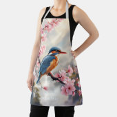 Fantasy Schattige Sakura Bird Blue Schort (Insitu)