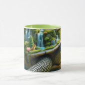 Fantasy Schattige Serene Turtle Shell Mok (Midden)
