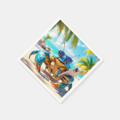 Fantasy Schattige Shell Crab Beach Servet (Hoek)