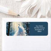 Fantasy Schattige Sneeuwwitje Pauw Etiket (Insitu)