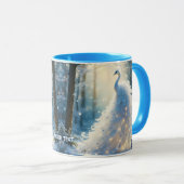 Fantasy Schattige Sneeuwwitje Pauw Mok (Voorkant rechts)