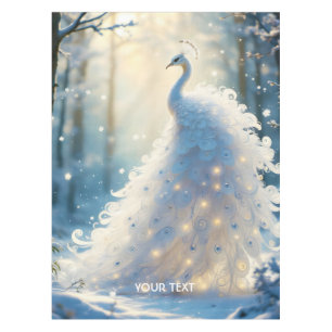Fantasy Schattige Sneeuwwitje Pauw Tafelkleed