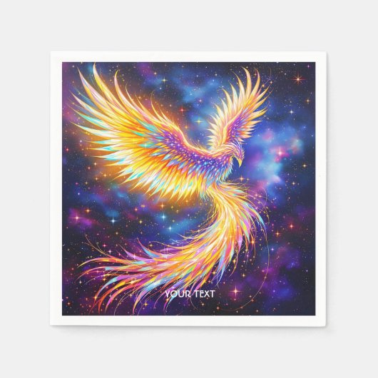 Fantasy Schattige Starlight Phoenix Space Servet (Voorkant)