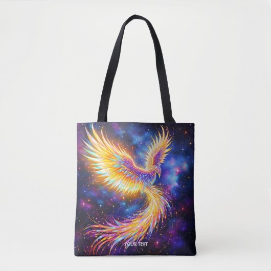 Fantasy Schattige Starlight Phoenix Space Tote Bag (Voorkant)