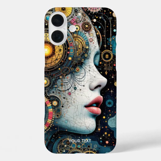 Fantasy Schattige Steampunk Mechanic Girl Case-Mate iPhone Case (Achterkant)