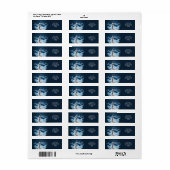 Fantasy Schattige Sterren Dansende Dame Etiket (Full Sheet)