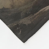 Fantasy Schattige Stranger Horse Night Fleece Deken (Hoek)