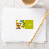 Fantasy Schattige Sun Baby Dog Etiket (Insitu)
