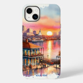 Fantasy Schattige Sunset New Orleans Uitzicht Case-Mate iPhone Case (Achterkant)