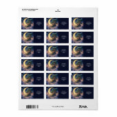 Fantasy Schattige Surreal Yin Yang Etiket (Full Sheet)