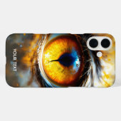 Fantasy Schattige Tijger Oranje Oog Case-Mate iPhone Case (Achterkant (horizontaal))
