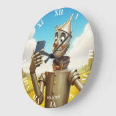 Fantasy Schattige Tin Man Road Grote Klok (Hoek)