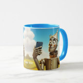 Fantasy Schattige Tin Man Road Mok (Voorkant rechts)