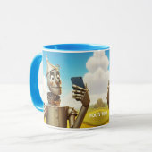 Fantasy Schattige Tin Man Road Mok (Voorkant links)