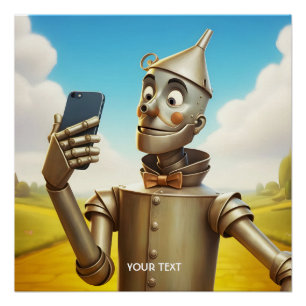 Fantasy Schattige Tin Man Road Perfect Poster