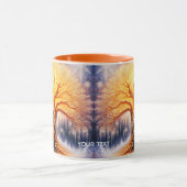 Fantasy Schattige Tree Fire Snow Mok (Midden)