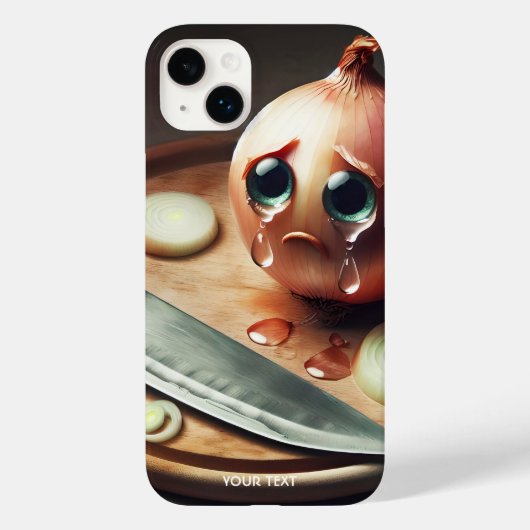 Fantasy Schattige trieste ui huilen Case-Mate iPhone Case (Achterkant)