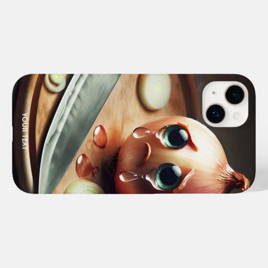Fantasy Schattige trieste ui huilen Case-Mate iPhone Case (Achterkant (horizontaal))