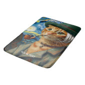 Fantasy Schattige Van Gogh Pet Badmat (Gekanteld)