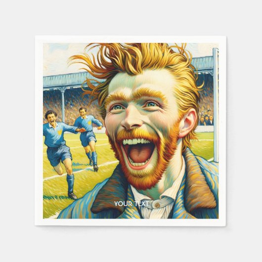 Fantasy Schattige Vincent Van Goal Servet (Voorkant)