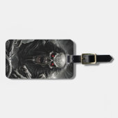 Fantasy Schattige Vivid Scary Horror Creature Bagagelabel (Voorkant horizontaal)