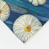 Fantasy Schattige Whale Stars Zee Fleece Deken (Hoek)