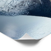 Fantasy Schattige wit licht figuur Perfect Poster (Hoek)