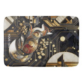 Fantasy Schattigee Abstracte Fox Art Badmat (Voorkant)