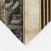 Fantasy Schattigee Abstracte Fox Art Fleece Deken (Hoek)