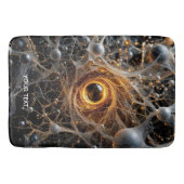 Fantasy Schattigee Abstracte Space Scene Badmat (Voorkant)