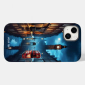 Fantasy Schattigee avond Londen Regen Case-Mate iPhone Case (Achterkant (horizontaal))