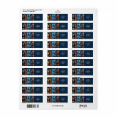 Fantasy Schattigee avond Londen Regen Etiket (Full Sheet)