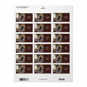 Fantasy Schattigee Baby Elephant Jeans Etiket (Full Sheet)