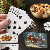 Fantasy Schattigee Baby Fox Mouse Pokerkaarten (Insitu)